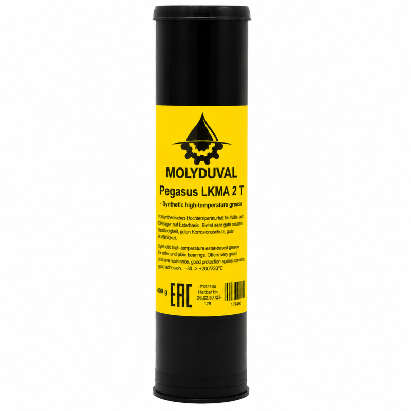MOLYDUVAL Pegasus LKMA 2 T – Augstas temperatūras smērviela ar PTFE