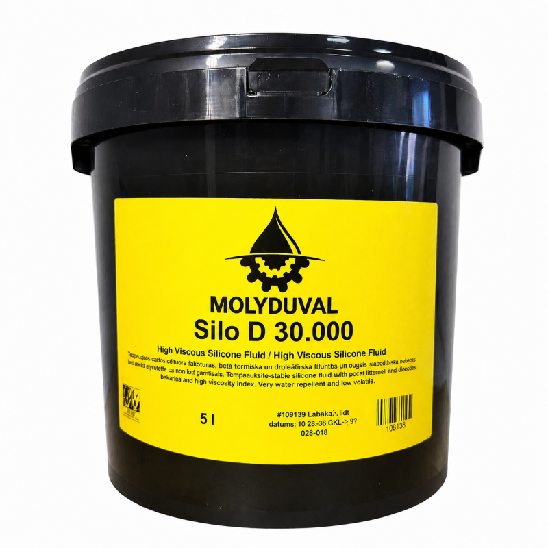 MOLYDUVAL Silo D 30.000 - Plaša temperatūras diapazona silikona eļļa