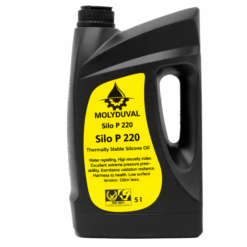 MOLYDUVAL Silo P 220 – Termiski stabila silikona eļļa