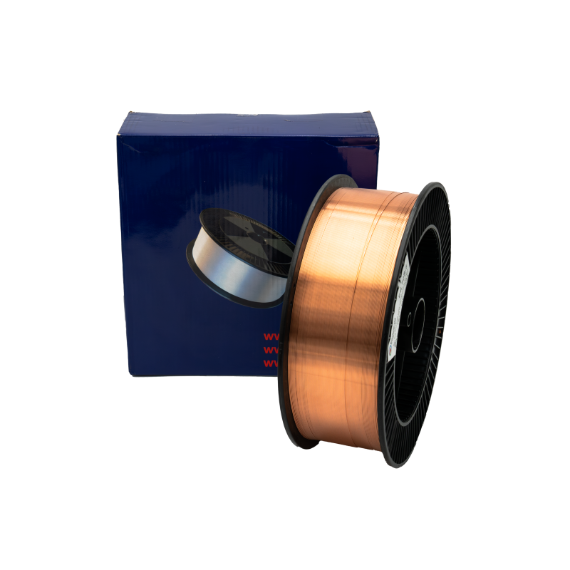 SOLANO HBW ER70S-6 – Vara pārklāta SG 2 metināšanas stieple MIG/MAG metināšanai