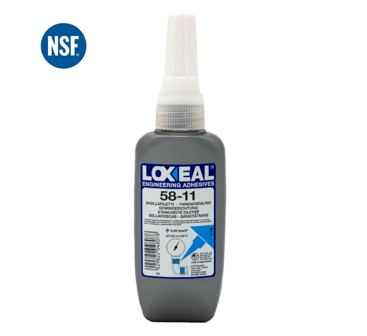 Loxeal 58-11 - Vītņu blīvējoša līme