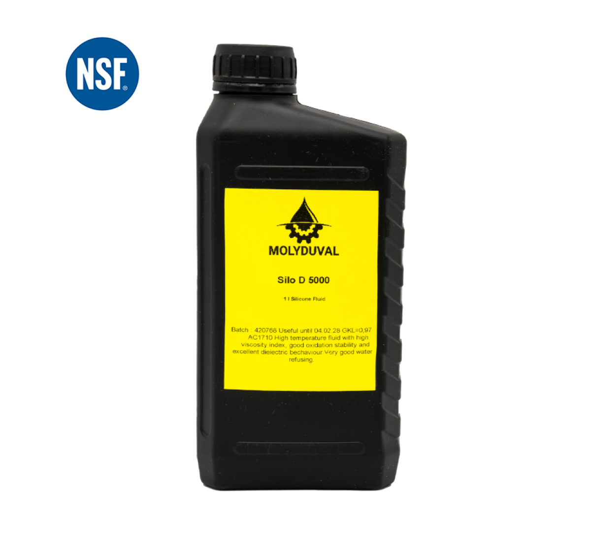 Molyduval Silo D 5000 cSt - Silikona eļļa gumijām, plastmasām un metālam