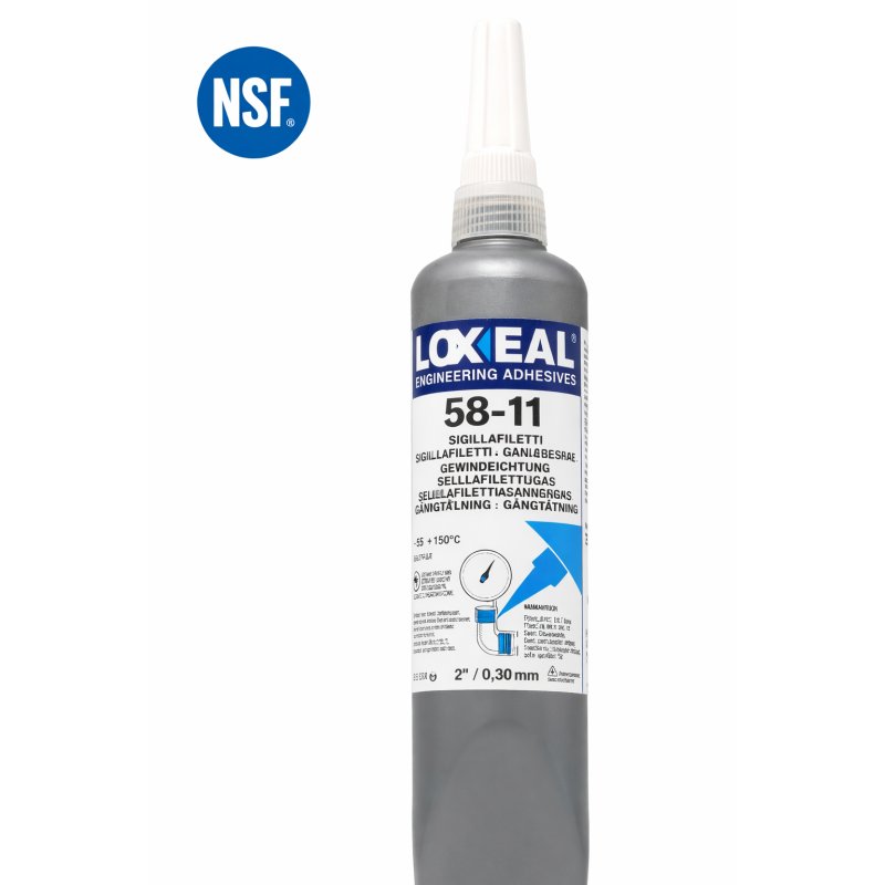 Loxeal 58-11-250ml- Siūlų sandarinimo klijai