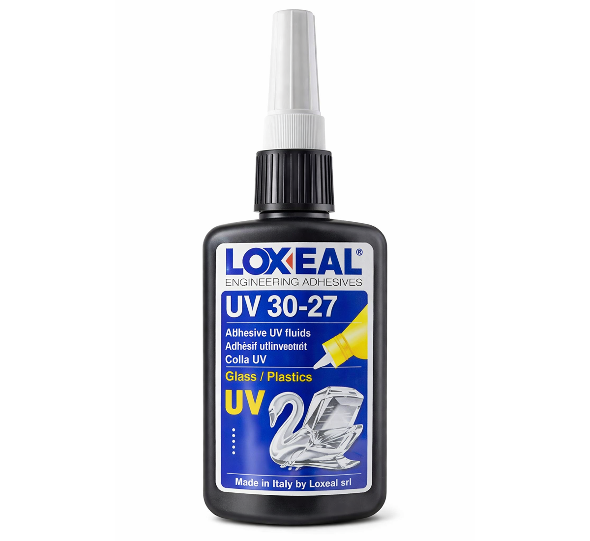Loxeal 30-27 - UV līme stiklam, plastmasai un optiskajiem savienojumiem