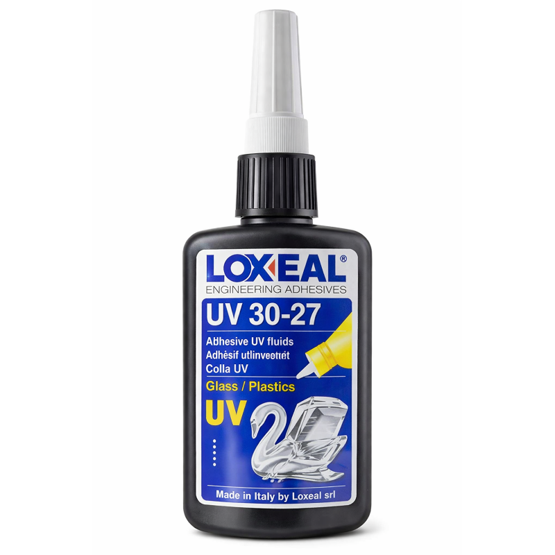 Loxeal 30-27 - UV līme stiklam, plastmasai un optiskajiem savienojumiem