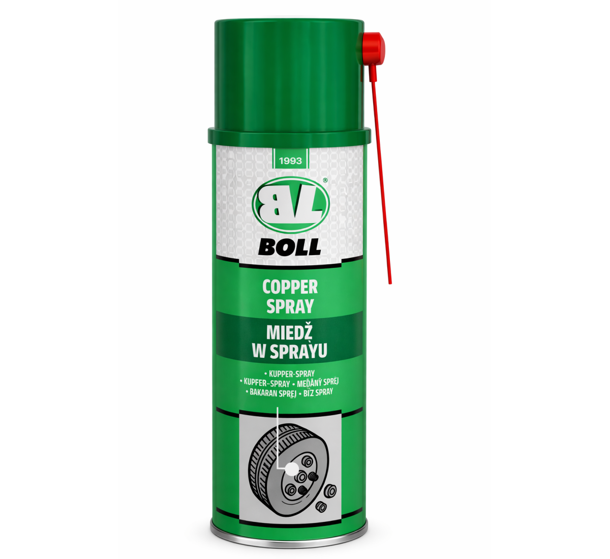 Boll Copper Spray – Augstas veiktspējas vara smērviela