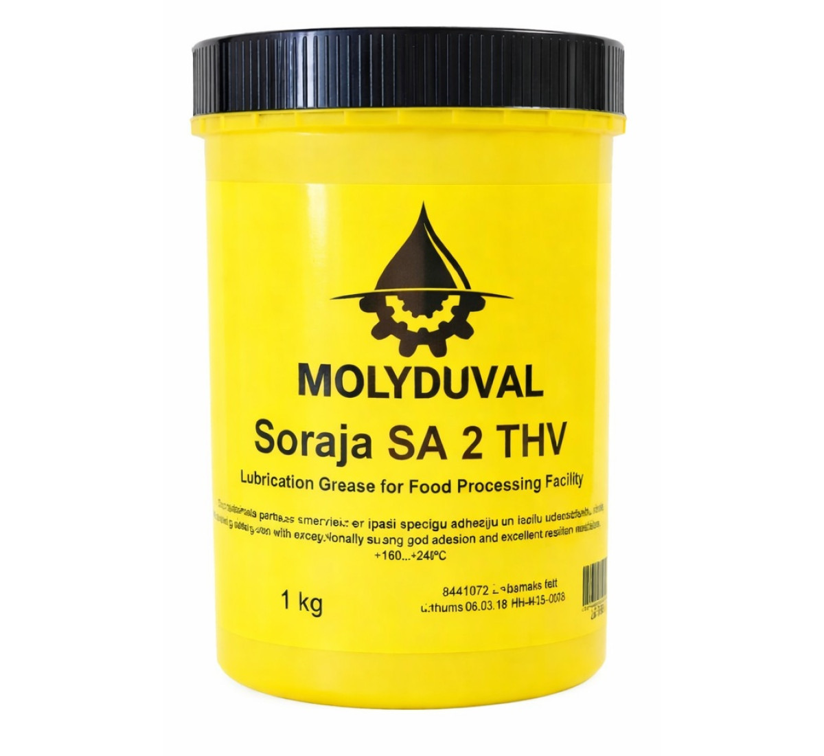 Molyduval Soraja SA 2 THV – Smērviela pārtikas pārstrādes uzņēmumiem