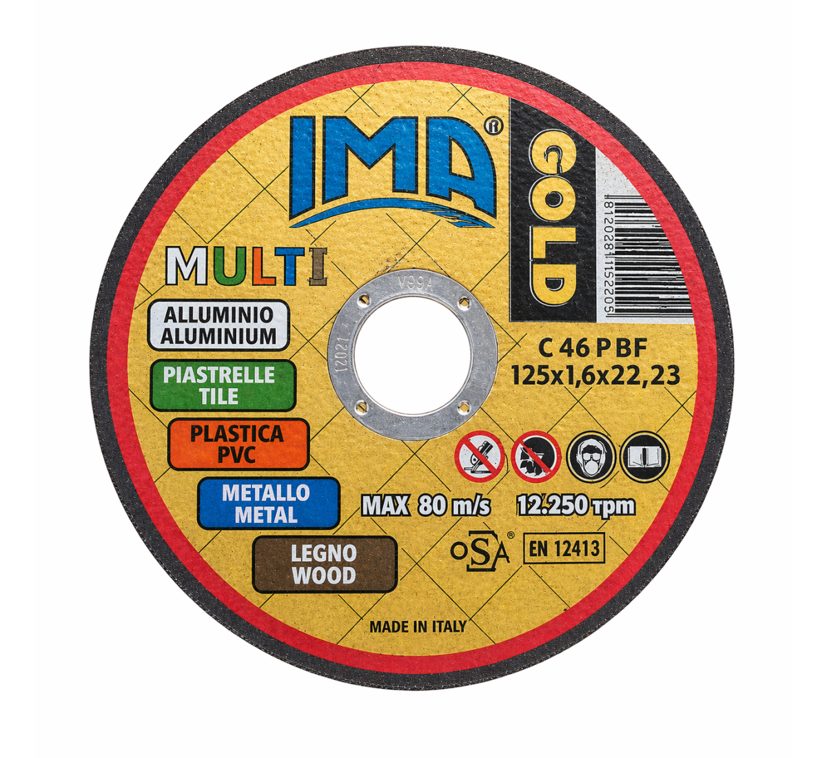 IMA Gold Multi - Universālie griešanas diski (Multi-material)