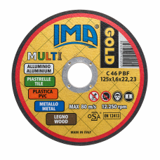 IMA Gold Multi - Universālie griešanas diski (Multi-material)