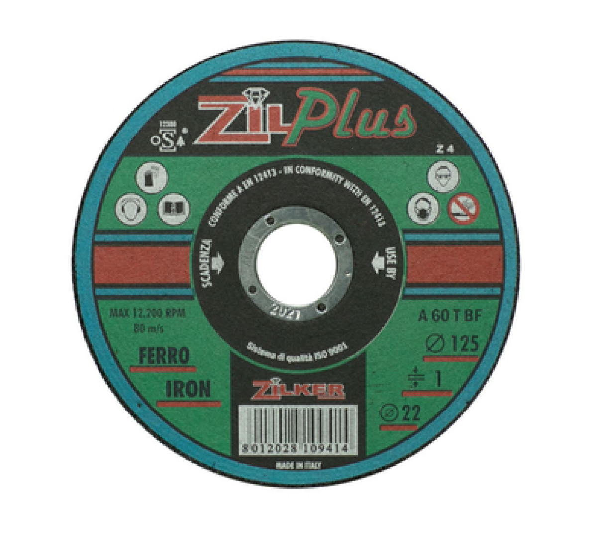 Zil Plus Ferro Iron - Griešanas diski zema leģējuma tēraudam