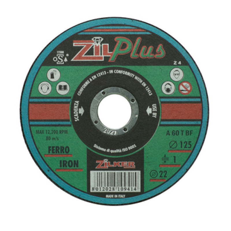 Zil Plus Ferro Iron - Griešanas diski zema leģējuma tēraudam