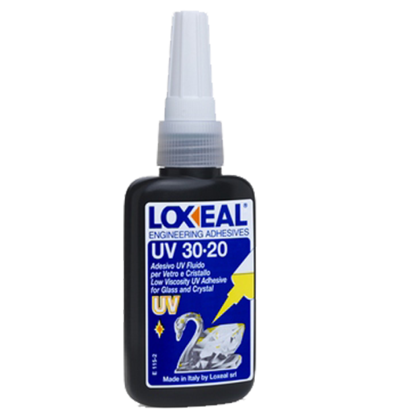 Loxeal UV 30-20 – клей, отверждаемый ультрафиолетовым излучением.
