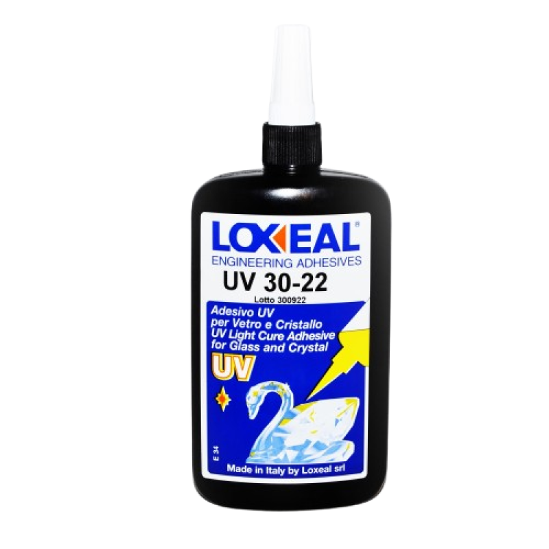 Loxeal UV 30-22 - ar ultravioleto starojumu cietējoša līme.