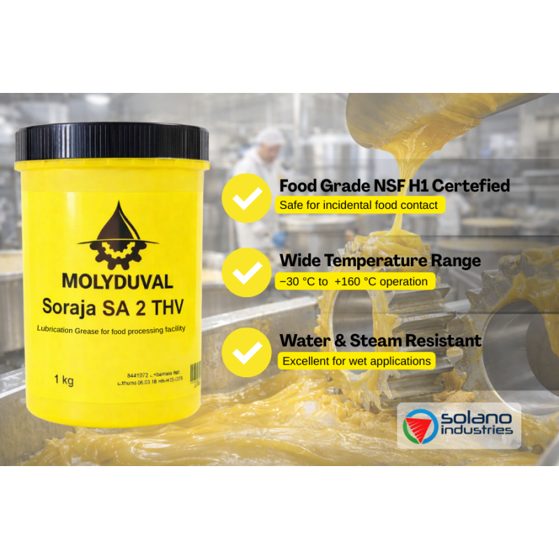 Molyduval Soraja SA 2 THV – Tepimo tepalas maisto perdirbimo įmonėms