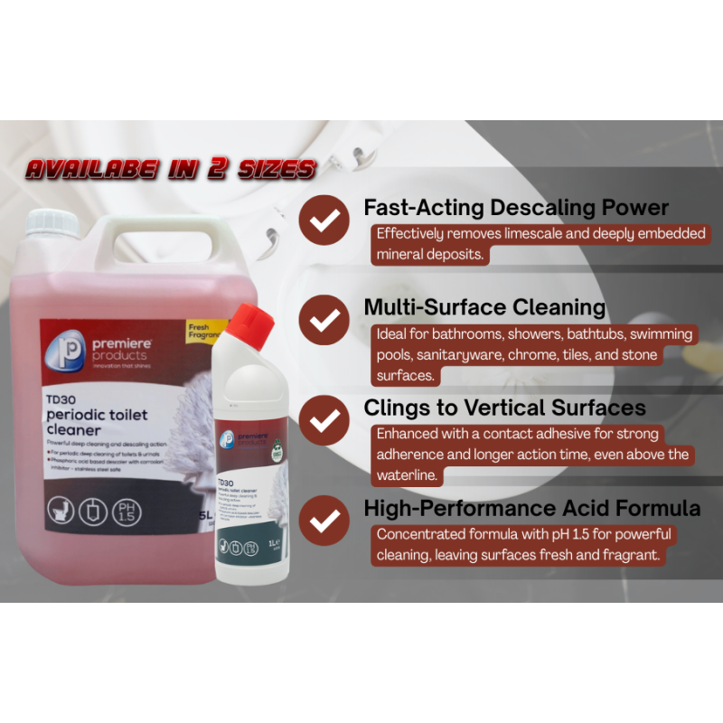 Premiere Products T.D. 30 - Tualetes tīrītājs