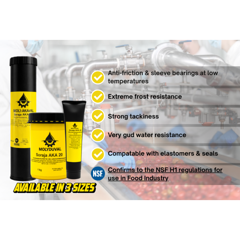 Soraja AKA 20 - Fließendes Fett für die Lebensmittelindustrie