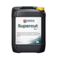Solano Industries Supercut 8330 — chlorfreies, lösemittelbasiertes, unverdünntes Metallbearbeitungsöl.