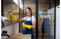 WC, rengøring af sanitære faciliteter